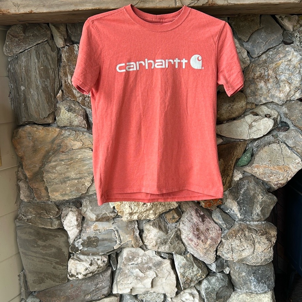 Women’s loose fit, Carhartt Red Short Sleeve Tee